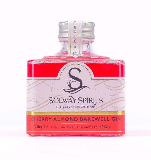 Solway Cherry Almond Bakewell Gin (Stacker Bottle 20cl)