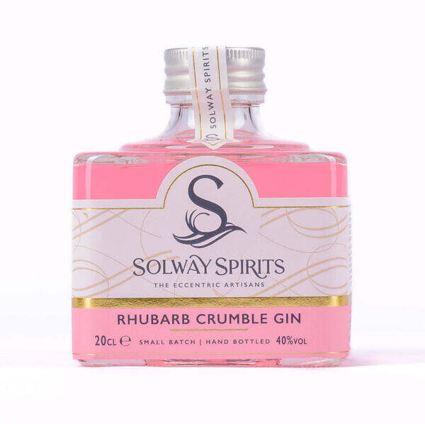 Solway Rhubarb Crumble Gin (Stacker Bottle 20cl)