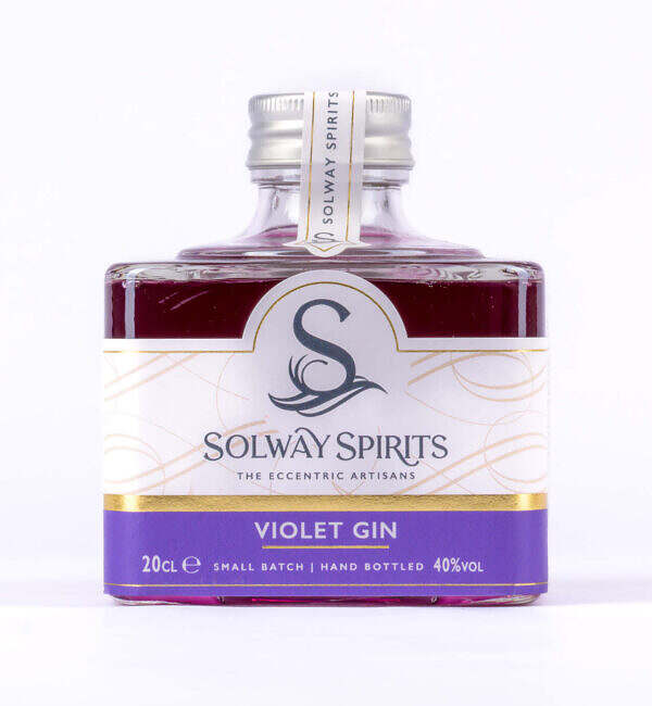 Solway Violet Gin (Stacker Bottle 20cl)