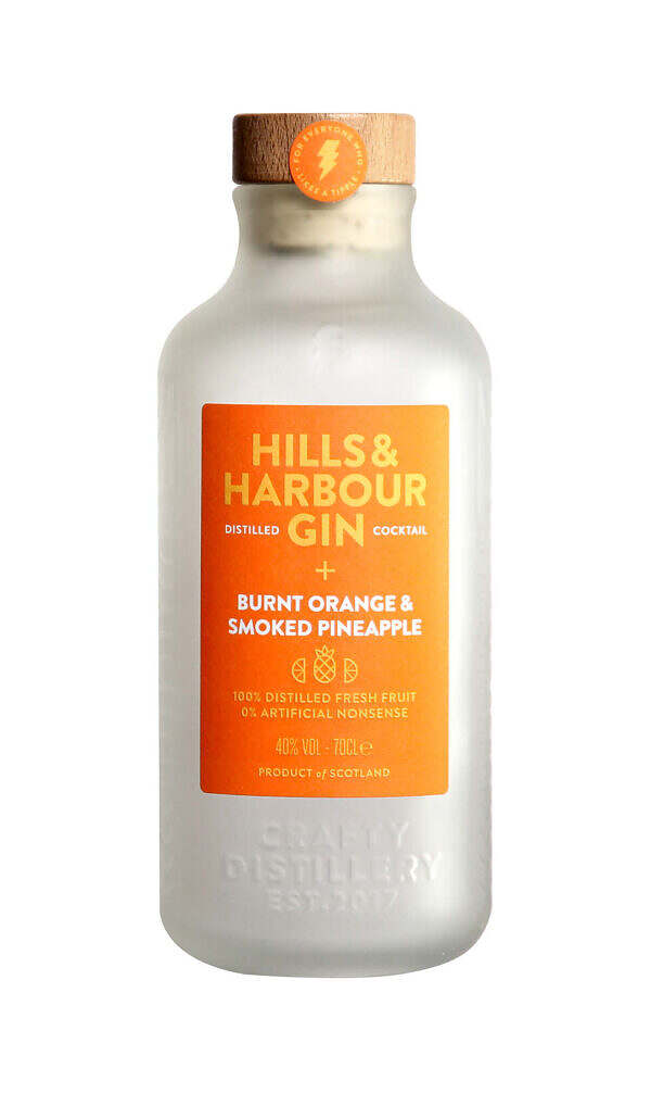 Hills & Harbour Gin - Burnt Orange & Smoked Pineapple (70cl)