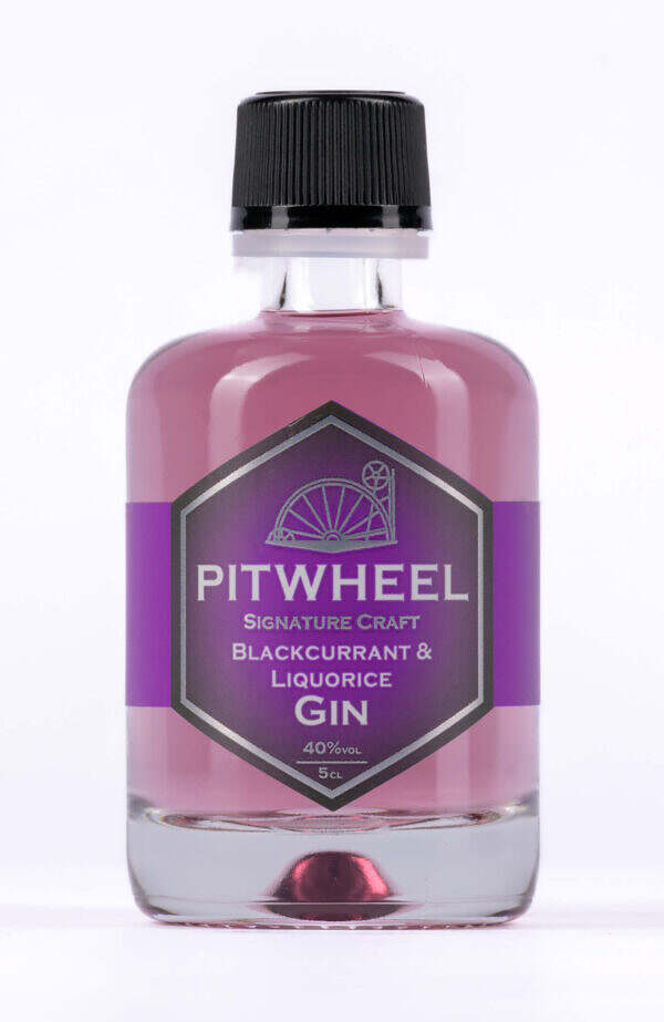 PitWheel - Blackcurrant & Liquorice Gin (5cl)