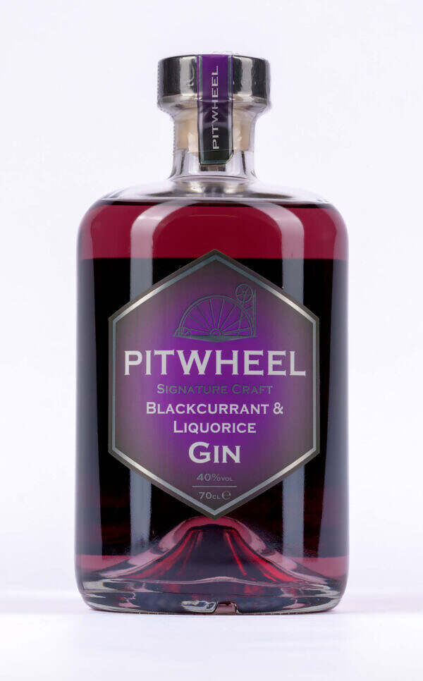 PitWheel -  Blackcurrant & Liquorice Gin (70cl)