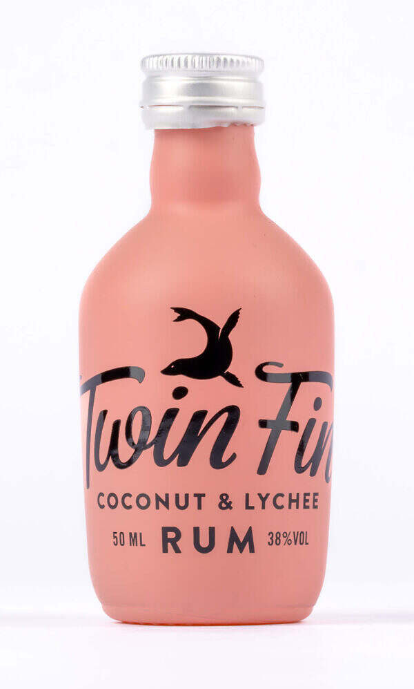 Twin Fin - Coconut & Lychee Rum (5cl)