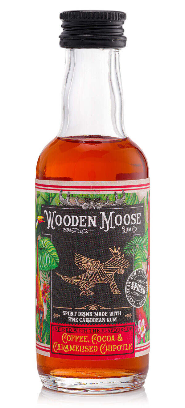 Wooden Moose - Coffee, Cocoa & Caramelised Chipotle Rum (5cl)