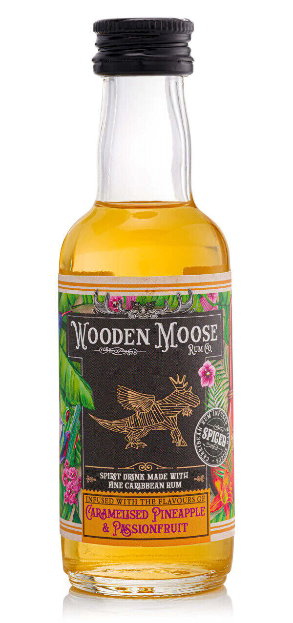 Wooden Moose - Caramelised Pineapple & Passion Fruit Rum (5cl)