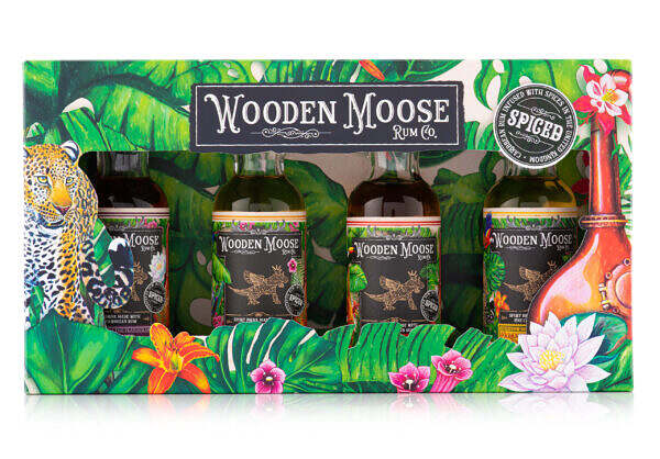 Wooden Moose - Rum Gift Box (4 x 5cl)